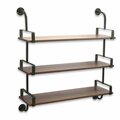 Kd Mobiliario International  Triple Shelf Wall Rack KD3068287